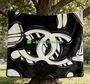 Chanel Throw Blankets